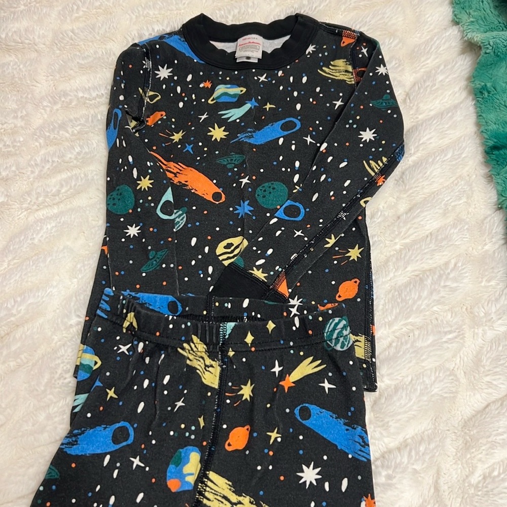 Hanna Andersson Space PJS. Size 4